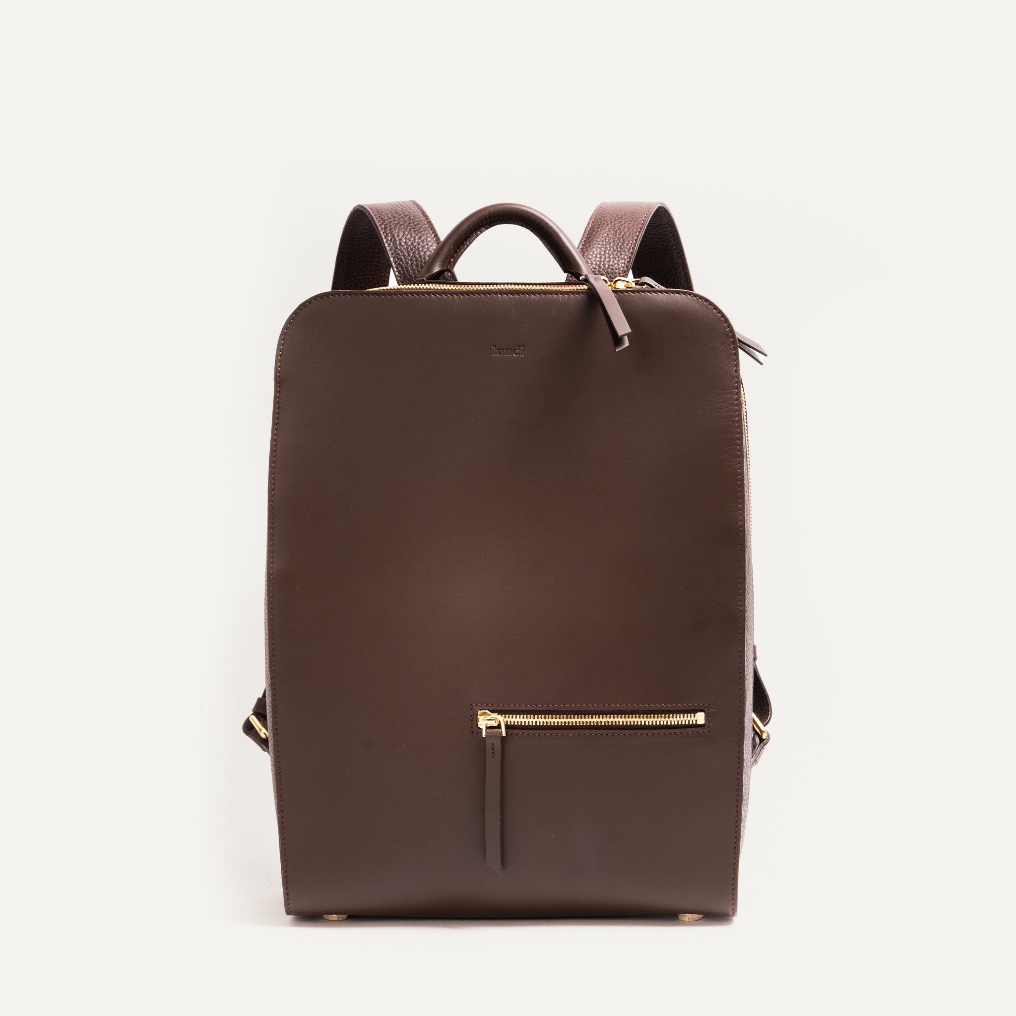 Women s leather computer backpack CHIARA lundi