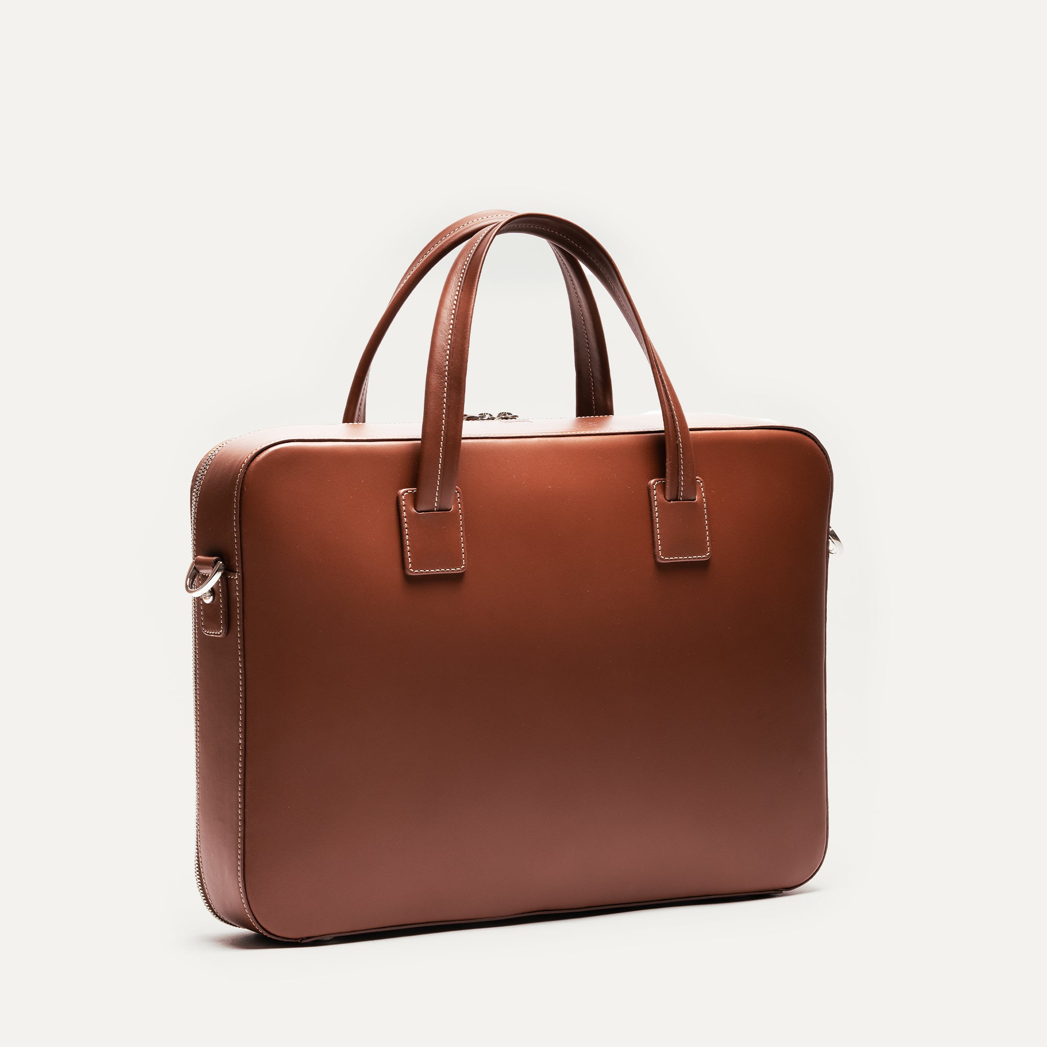 Alessandro smooth leather computer bag lundi